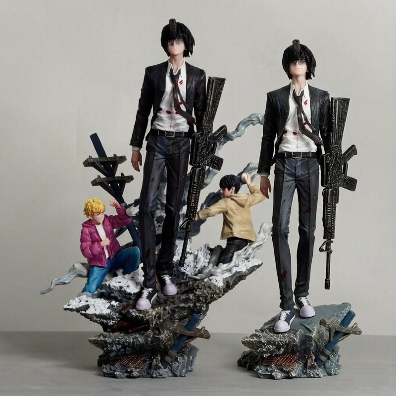 Anime Merchandise For Men - 체인소맨 아키 하야카와 건 데빌 피규어