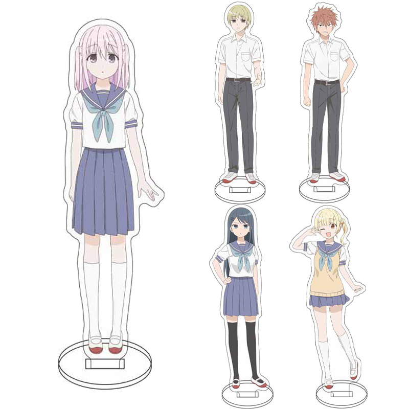 Acrylic Stand Figure - 16CM 애니메이션 무표정 카시와다와 표현력이 풍부한