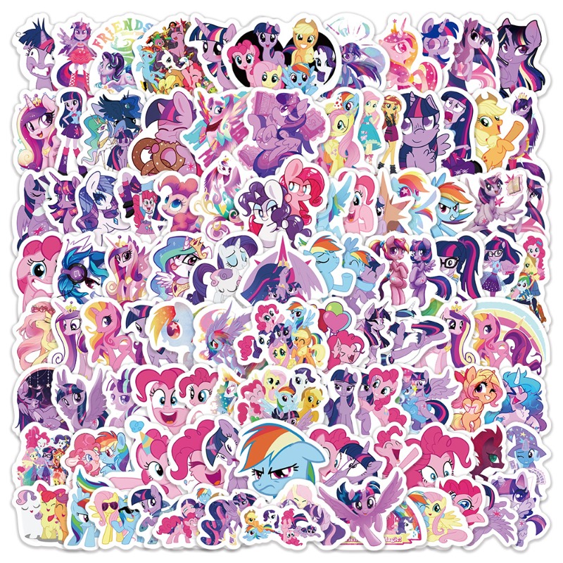 Anime Merchandise - 100pcs 만화 마이 리틀 포니 트와일라잇