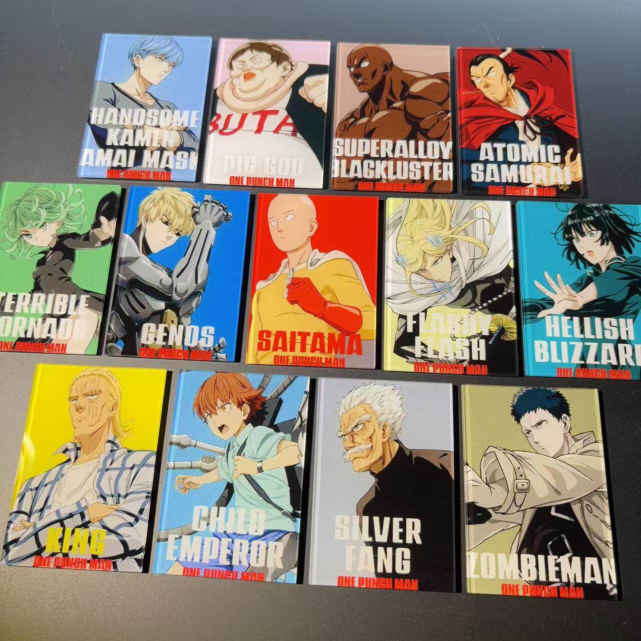 Anime Merchandise For Men - 원펀맨 아크릴 자석 냉장고 자석 사이타마