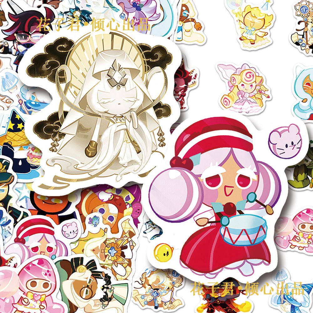 Anime Kingdom Merchandise - 게임 쿠키런: 킹덤 ‌ 재미있는 스티커