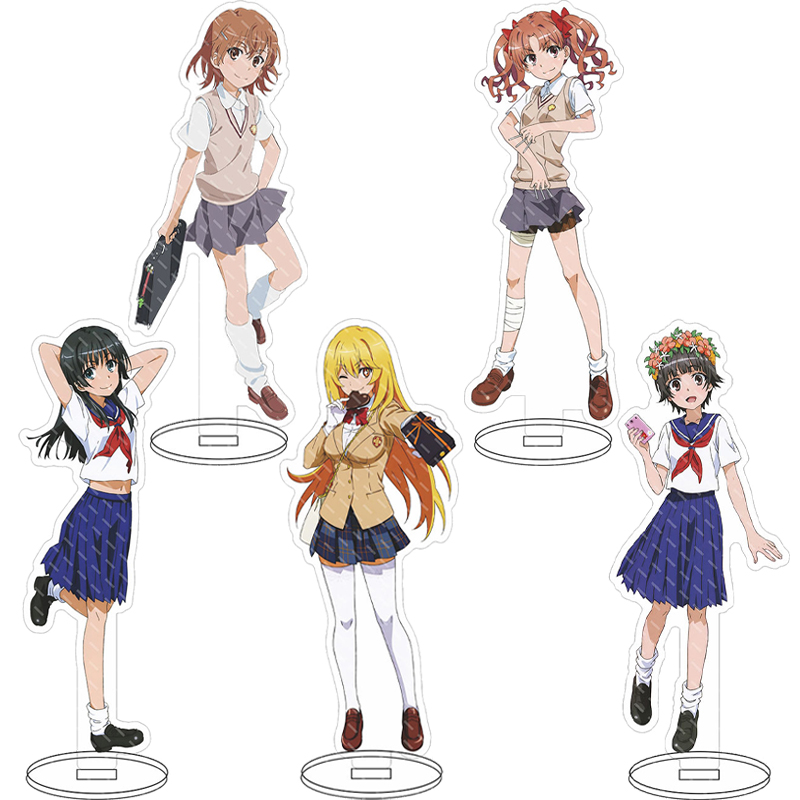 16CM 애니메이션 피규어 특정 과학 레일건 ‌   미 - Acrylic Stand Figure 리뷰 및 가격