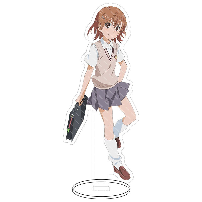 16CM 애니메이션 피규어 특정 과학 레일건 ‌   미 - Acrylic Stand Figure 리뷰 및 가격