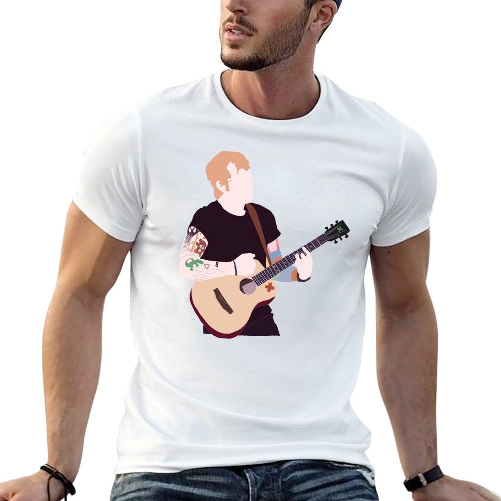 에드 시리안의 공식 상품 티셔츠 면 티셔츠 팩 애니메이 - Anime Merchandise For Men 리뷰 및 가격