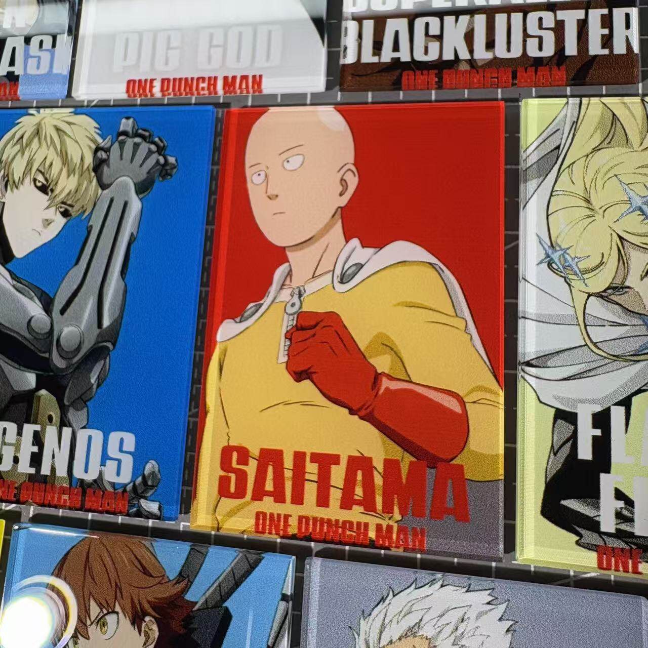 원펀맨 아크릴 자석 냉장고 자석 사이타마 제노스 사이타 - Anime Merchandise For Men 리뷰 및 가격