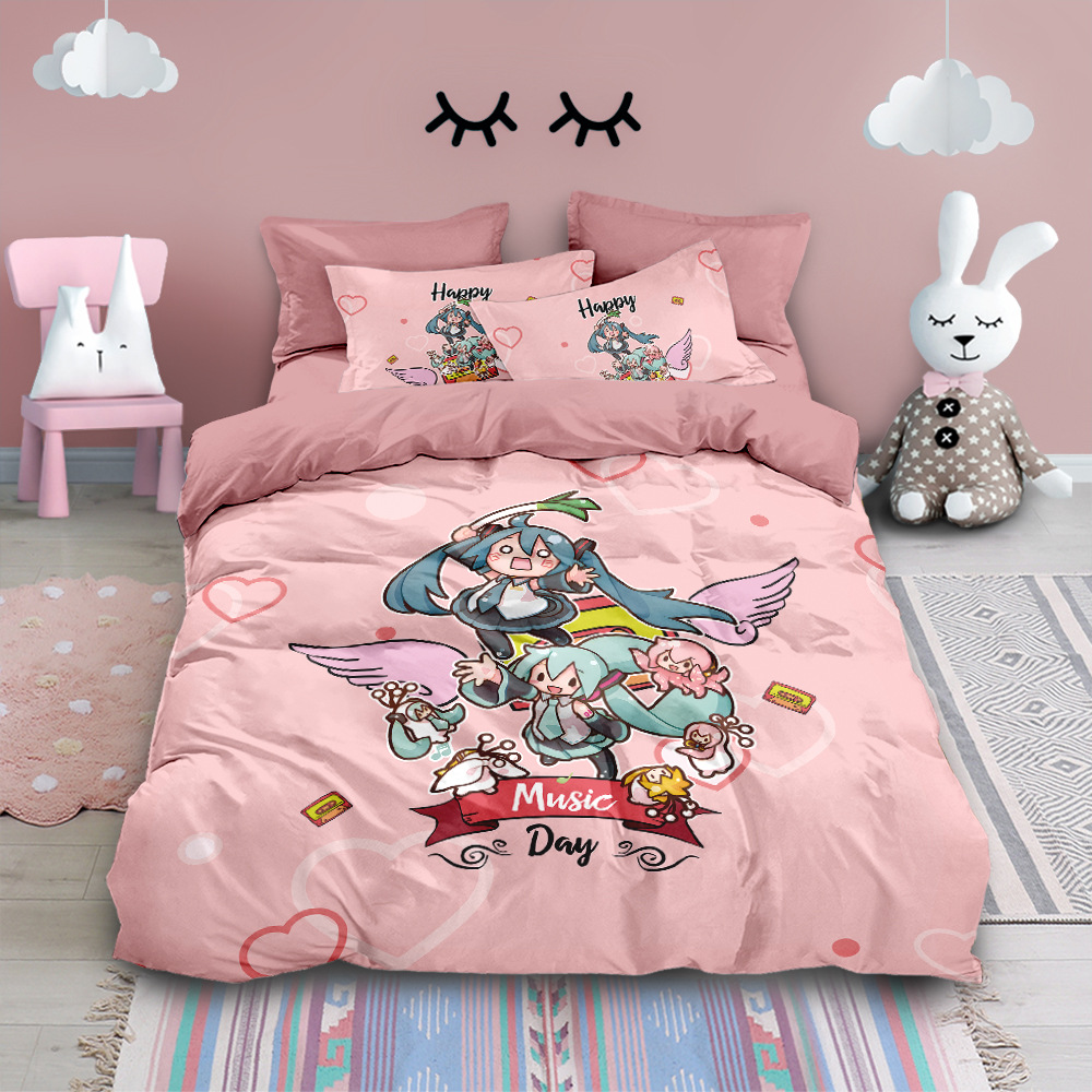 애니메이션 하츠네 미쿠 상품 만화 귀여운 침구 창의적인 - Anime Kingdom Merchandise 리뷰 및 가격