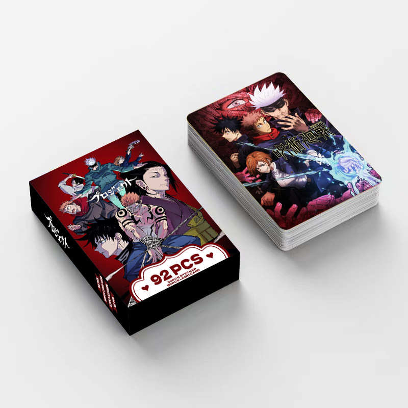 92장 카드 주술투 케이센 양면 카드, 로모 카드, 애 - Anime Merchandise In Japan 리뷰 및 가격