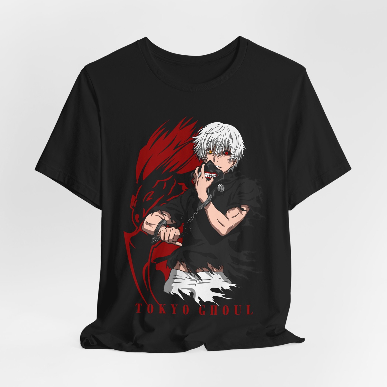 도쿄 구울 애니메이션 티셔츠, 남녀공용 반팔 티셔츠,  - Anime Merchandise For Men 리뷰 및 가격