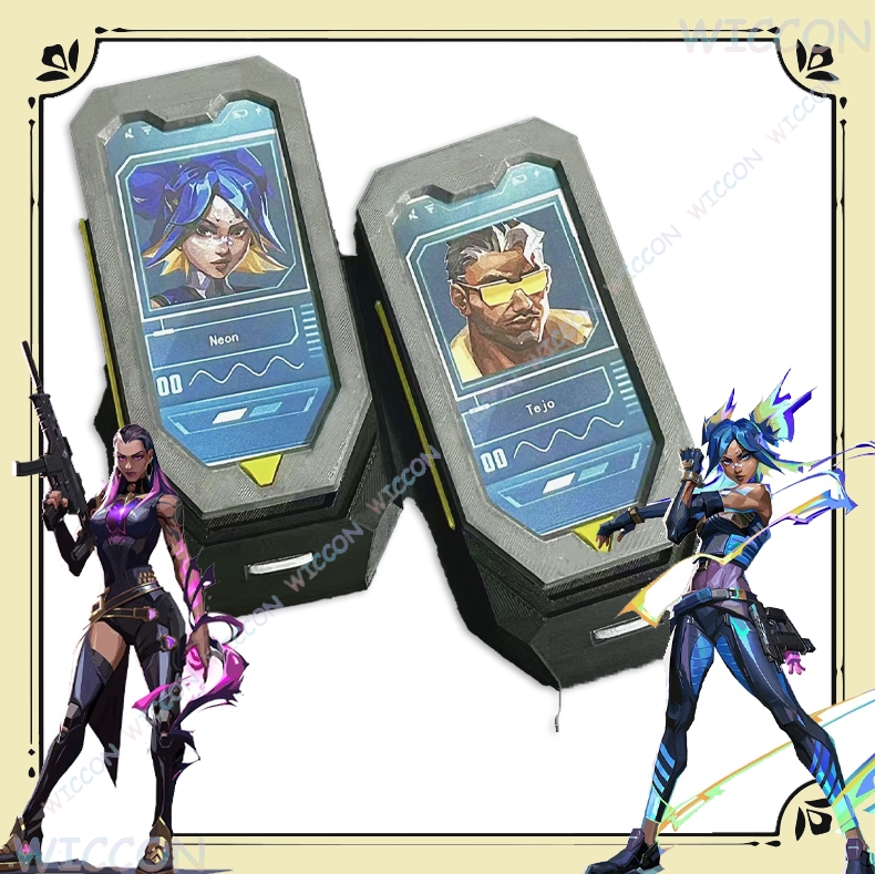 Valorant Agent jett raze 네온 re - Anime Merchandise Names 리뷰 및 가격