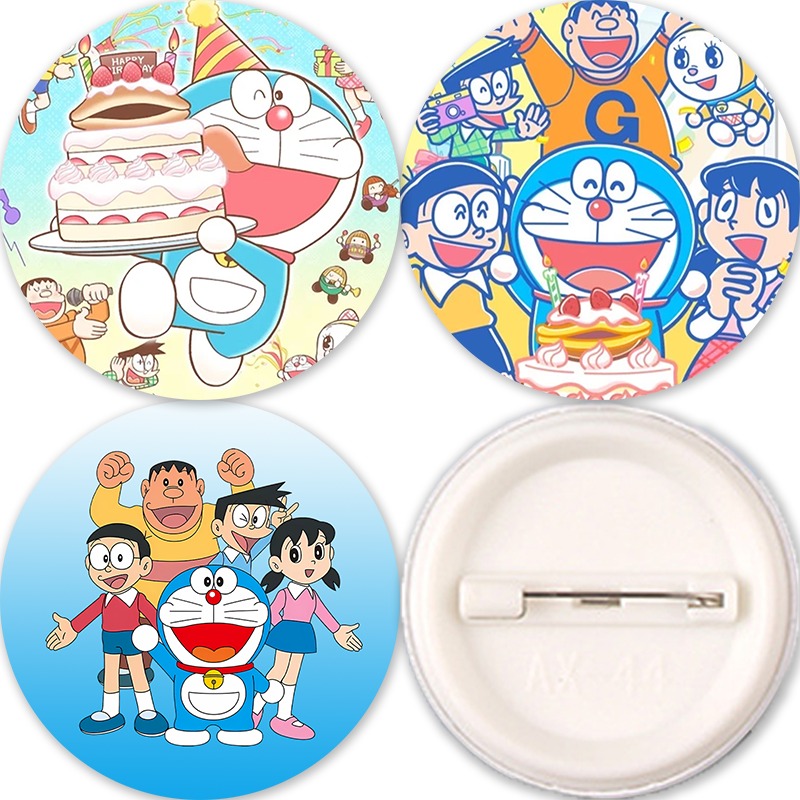 도라에몽 애니메이션 핀 여성 남성 귀여운 브로치 만화  - Anime Merchandise For Men 리뷰 및 가격